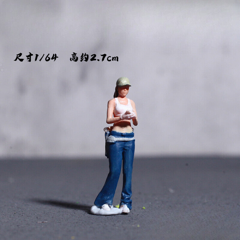 1/64 Figure Model Garage Workshops Scene Display Props Model Accessories