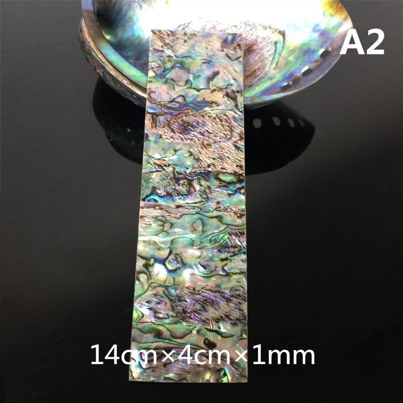 Abalone Shell Sheet DIY Musical Instrument Furniture Inlay Home Decor 14x4cmx1mm