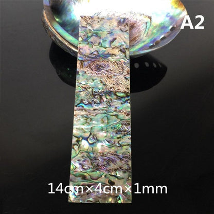 Abalone Shell Sheet DIY Musical Instrument Furniture Inlay Home Decor 14x4cmx1mm