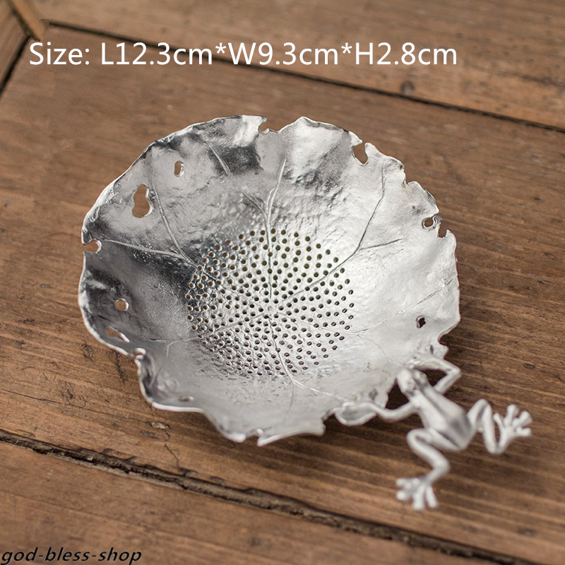 Pure Tin Filter Net Chinese Tea Set Accessories Tea Strainer Creative Net New