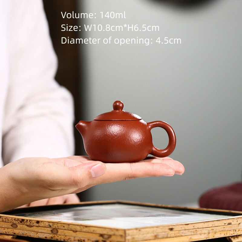 Small Tea Pot Real Yixing Zisha Purple Clay Master Pot Kungfu Tea Pot Xishi New