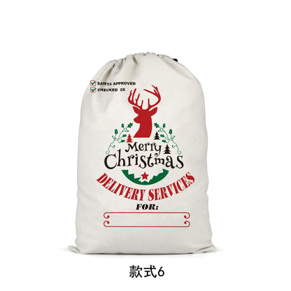 Christmas Santa Claus Bag Gift Gift Bag 19.5inx27.5in Large Scall Christmas Bag