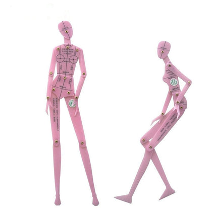 Drawing Rulers Plastic Fashion Garment Design Women Human Body Dynamic Templates