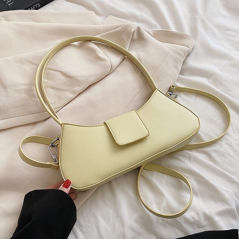 PU Leather Crossbody Side Bag Women Fashion Shoulder Handbag Purses