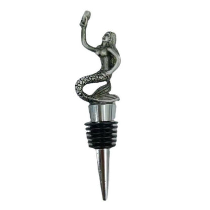 Wine Stoppers Animal Flamingo Octopus Mermaid Owl Bottle Cork 10-11cm Metal Zinc