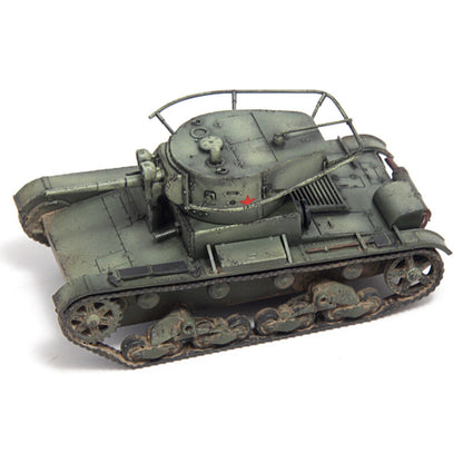 1/72 Soviet T-26 T26 Light Tank Model 1933 Antenna Edition