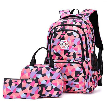 School Bags Teenagers Girls Schoolbag Boys School Backpack Set Bagpack Bags