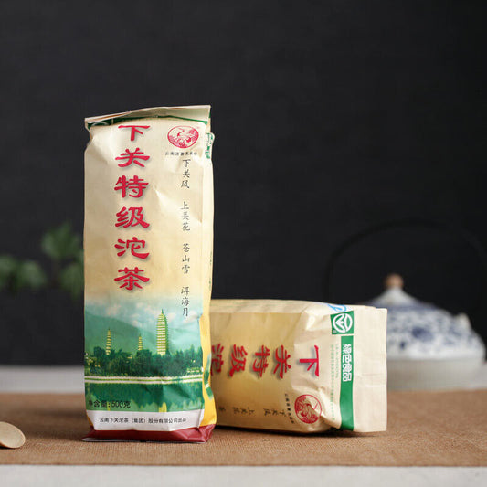 2009 Yr " Te Ji " Premium Yunnan XiaGuan Tuocha Pu'er Puerh Pu Erh Tea Raw 500g