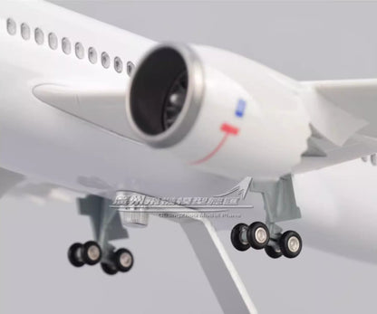 1:130 43CM THAI BOEING 787 Airplane Landing Gear Resin Aircraft Aeroplane Model