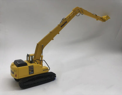 1:50 PC220-10 Extended Arm Excavator Contruction Machine Equipment Diecast Model