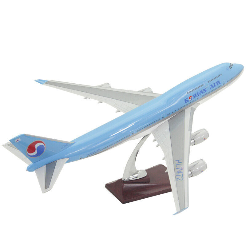 47CM 1:150 KOREAN AIR BOEING 747-400 Passenger Airplane Resin Aircrarft Model