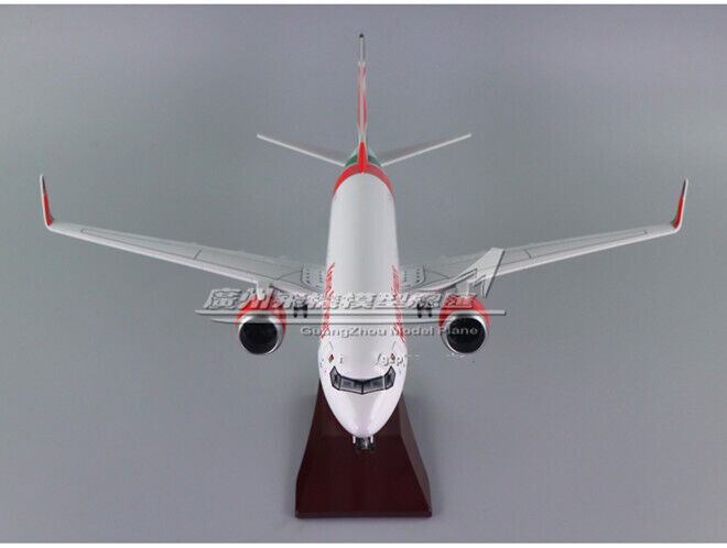 47CM 1:80 Kenya Airlines BOEING 737 Passenger Airplane Landing gear Resin Model