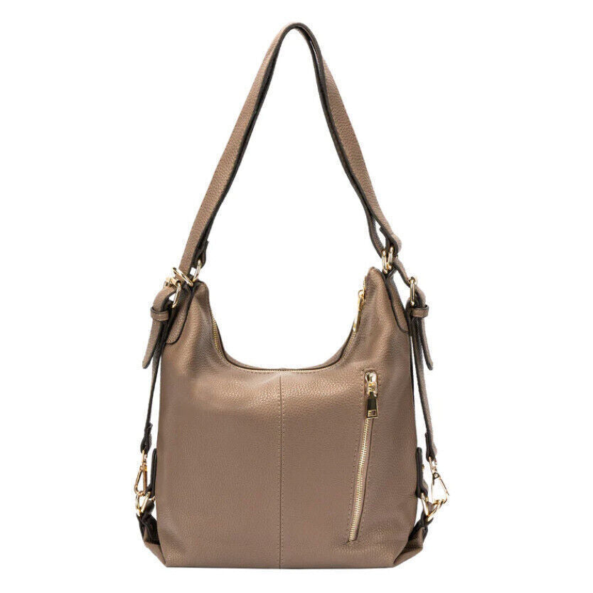 Celela Women Dual-use Hobo Shoulder Handbag Bag Convertible Backpack Bags Purse