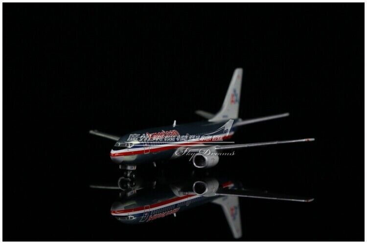 1:400 JC Wings American BOEING 737-300 Passenger Airplane Diecast Aircraft Model