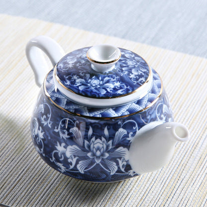 Vintage Teapot Teapot Ceramic Desktop Tea Kettle Retro Chinese Teapot