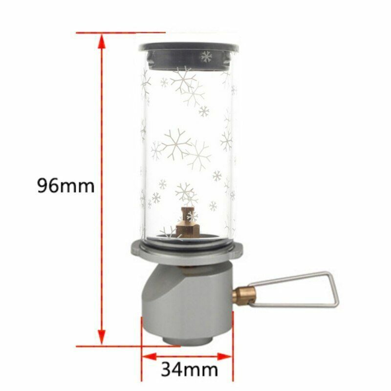 Camping Gas Lamp Outdoor Ultralight Portable Tourist Night Light Indoor Lantern