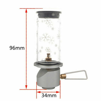 Camping Gas Lamp Outdoor Ultralight Portable Tourist Night Light Indoor Lantern