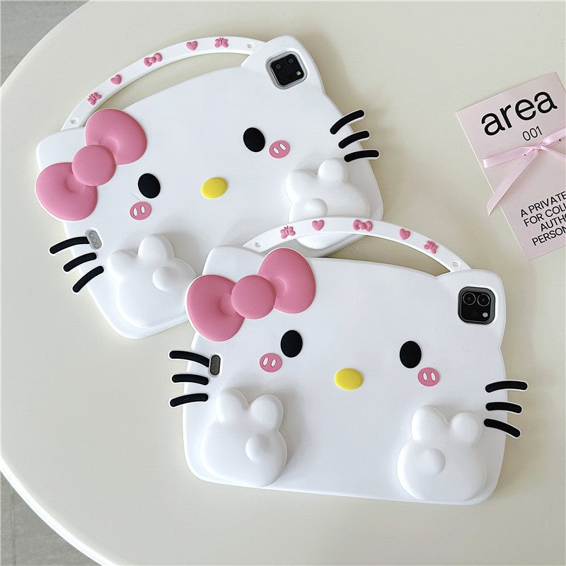 Kitty Kid Stand Case Cover For iPad mini567/ipad air2/ipad6/10th/11th/Air Pro