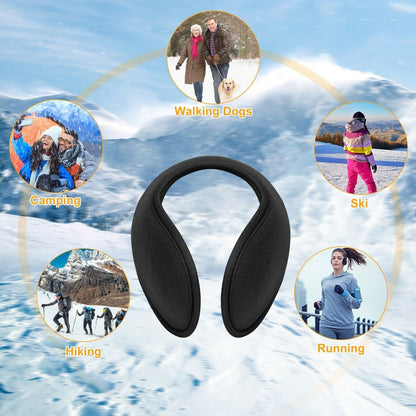 Ear Muffs Fleece Winter Ear Warmers Mens Womens Behind The Head Back wholesale