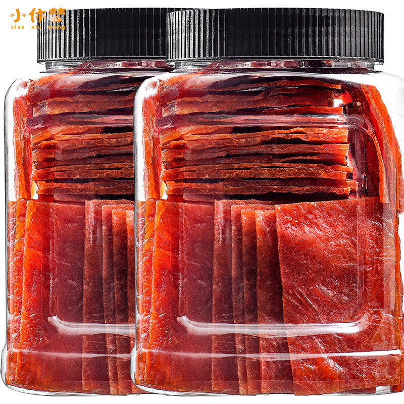 Jingjiang Specialty Dried Pork Slice Handmade Jerky Spicy Honey Flavored Snacks