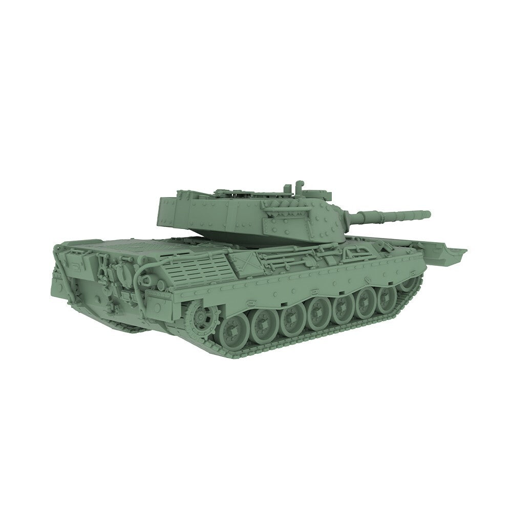 1/200 Military Model Kit German Leopard 1A5 Medium Tank With Dozer Blade