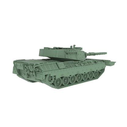 1/200 Military Model Kit German Leopard 1A5 Medium Tank With Dozer Blade