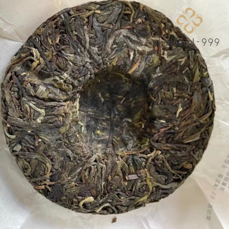 100g Raw Pu'er Tea Cake Yunnan Menghai Huazhuliangzi Ancient Tree Big Leaf Tea