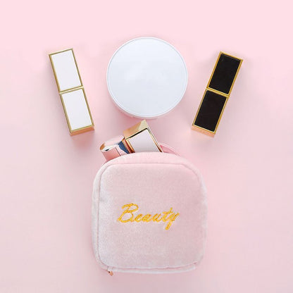 Sanitary Napkin Storage Bags Travel Lipstick Zipper Makeup Pouch Organizer Cases