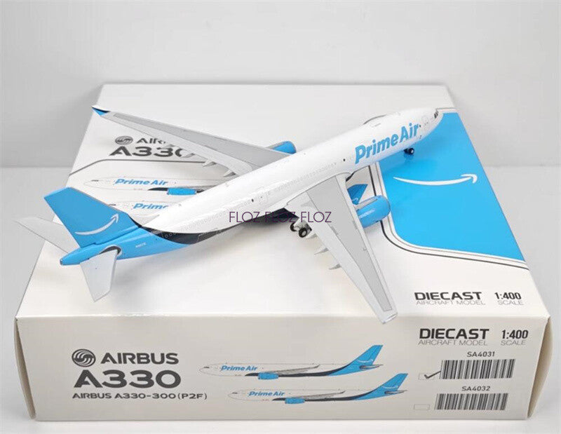 for JC Wings for Prime Air for Airbus A330-300P2F N4621K 1:400 Aircraft Model