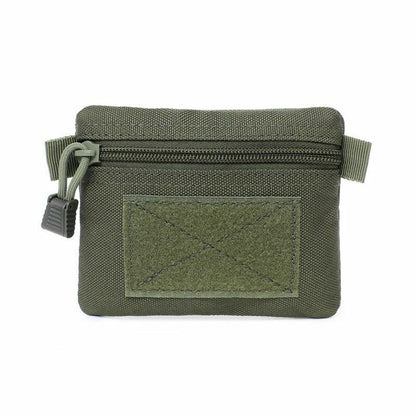 Outdoor Bag Multifunction Key Card Case Coin Purse Outdoor Tactical Zipper Nylon