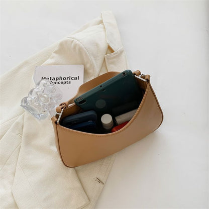 Shoulder Bag Women Handbags Vintage Zipper Bags Underarm Tote Purse 28*19*6 CM