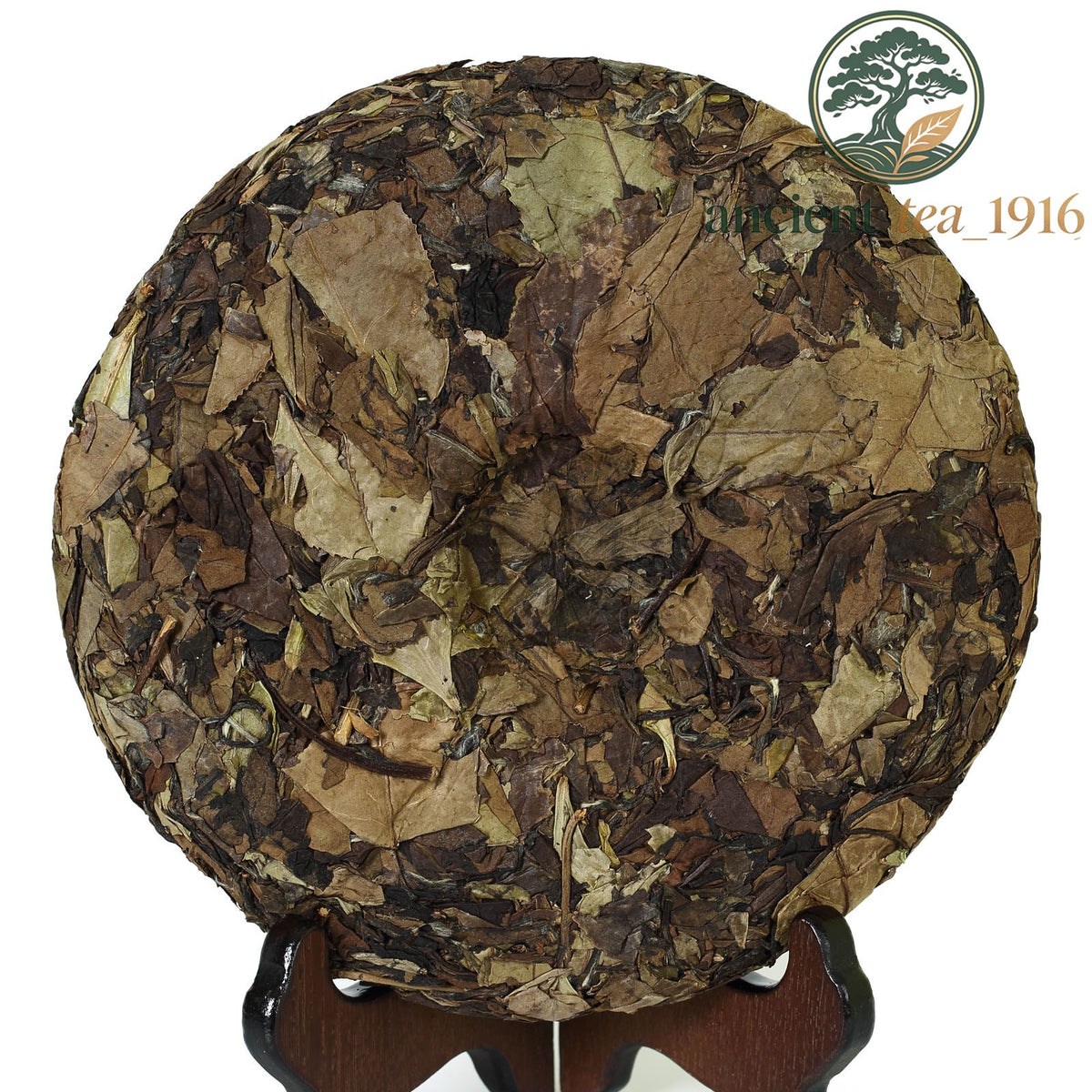 2015 Year 300g Fuding Shou Mei Leaf Slice Aged Cake White Tea
