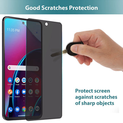 For Moto G Stylus 4G/5G (2022) Privacy Tempered Glass Anti-Spy Screen Protector