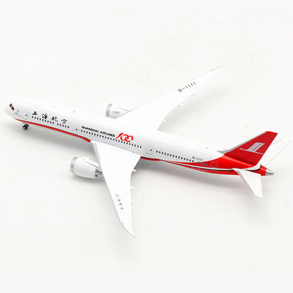 JC Wings Shanghai Airlines for boeing B787-9 B-1111 1/400 Pre-built Model