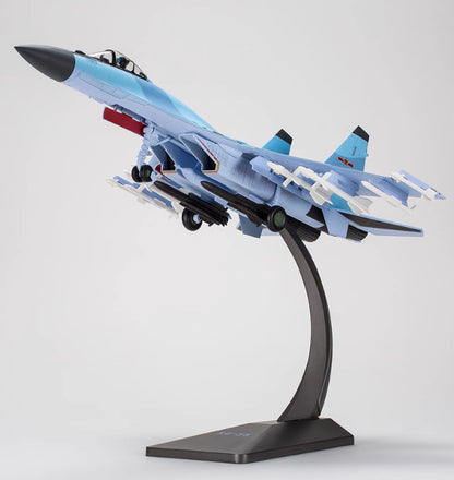 1:48 45CM China Air Force SU35 Fighter Airplane Diecast Military Aircraft Model