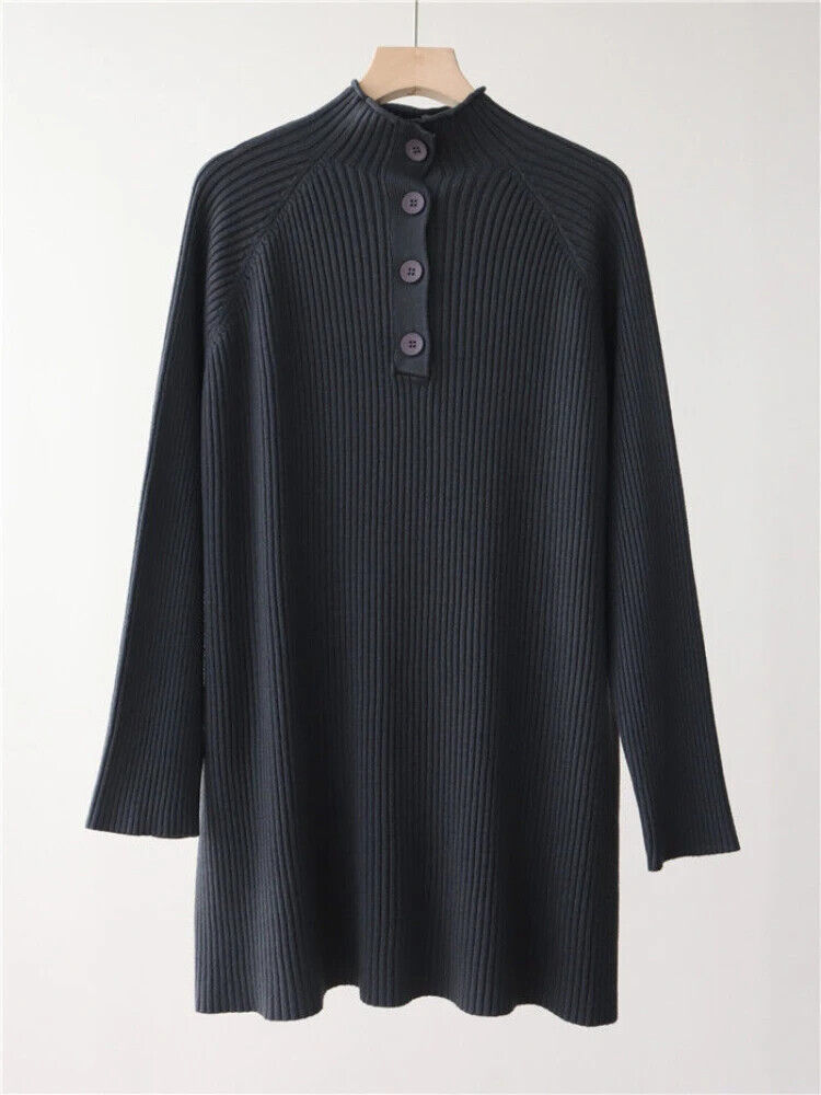 Sweaters Women 2023 Autumn Winter Length Sweater Elegant Women's Pullover