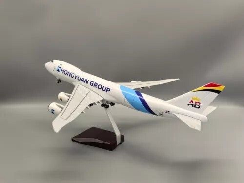 1/140 Belgian Cargo 747-8F Aircraft Model Airplanes Without Lights Toy Ornament