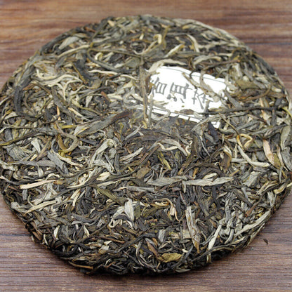 357g Yunnan Banzhang Pu'er raw tea cake Brown Mountain seven cakes Pu black tea