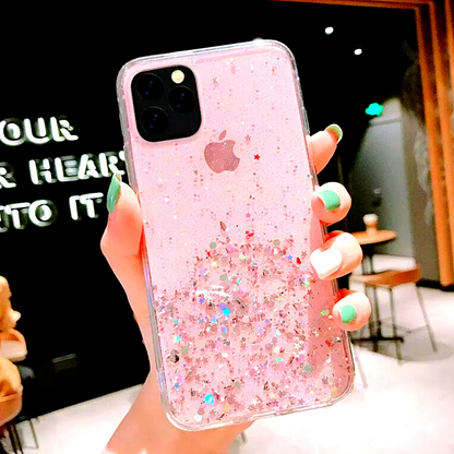 Case Cover For iPhone 11 Pro MAX Shockproof TPU Glitter Bling Funda Forro Cober
