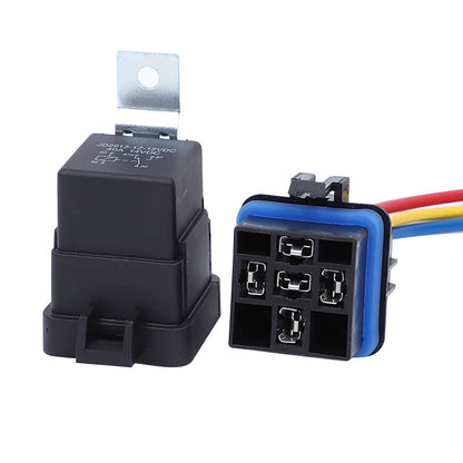 SPDT 5-Pin 12V 40A Automotive Waterproof Relay Kit For Boat Auto Replacement