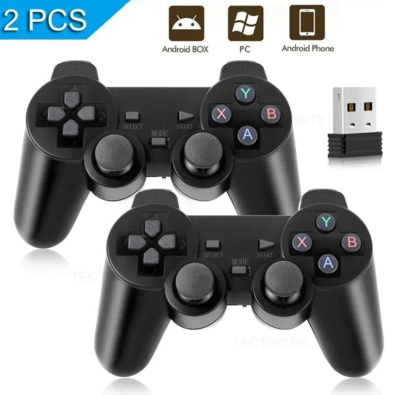 2.4Ghz Wireless Gamepad for Game Controller USB Joystick For PC Android TV etc