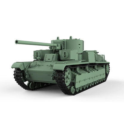 SSMODEL SS72584 1/72 25mm Military Model Kit Soviet T-28B(F30) Medium Tank