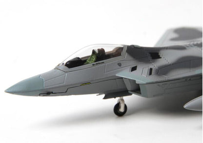 TEERBO US Lockheed Martin F22 1/100 diecast plane model aircraft