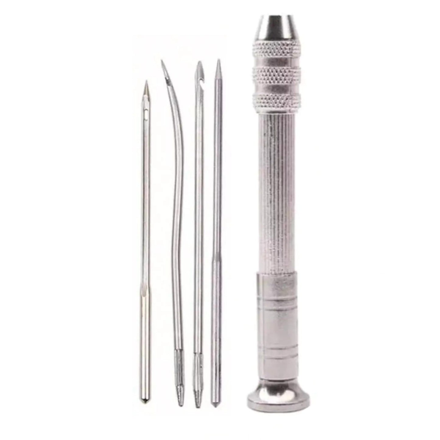 Leather Sewing Awl Set Replaceable Shoes Repair Punch Stitching Needle