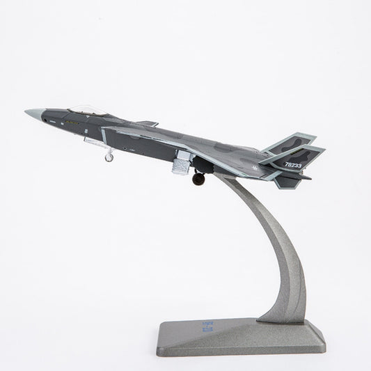 1/144 Scale Chinese Air Force Chengdu J-20 Fire Fang Fighter Plane Model Display