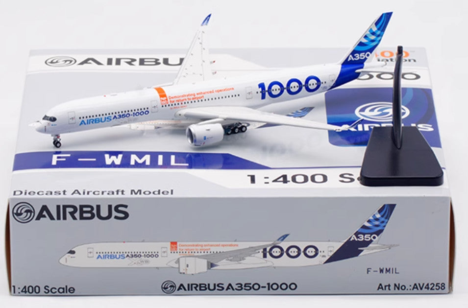 1/400 Aviation AV4258 Model Plane A350-1000 F-WMIL