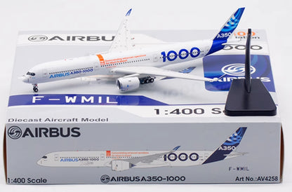 1/400 Aviation AV4258 Model Plane A350-1000 F-WMIL