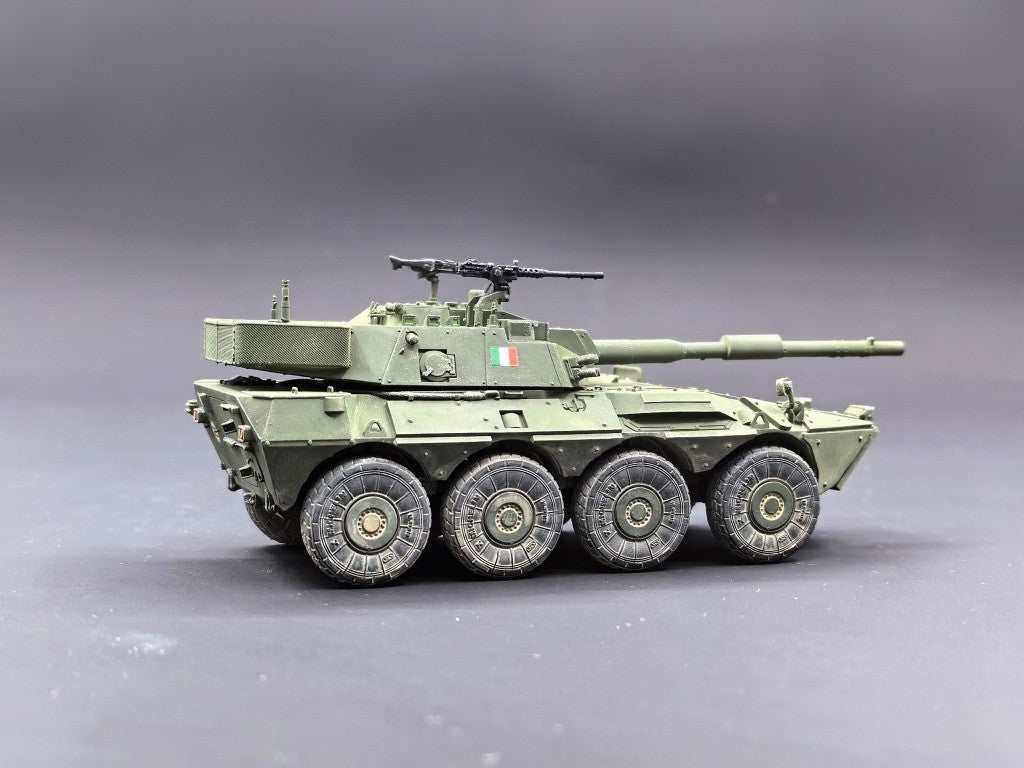 3D Printed 1/72 Italian Centaur tank Model Finished Product