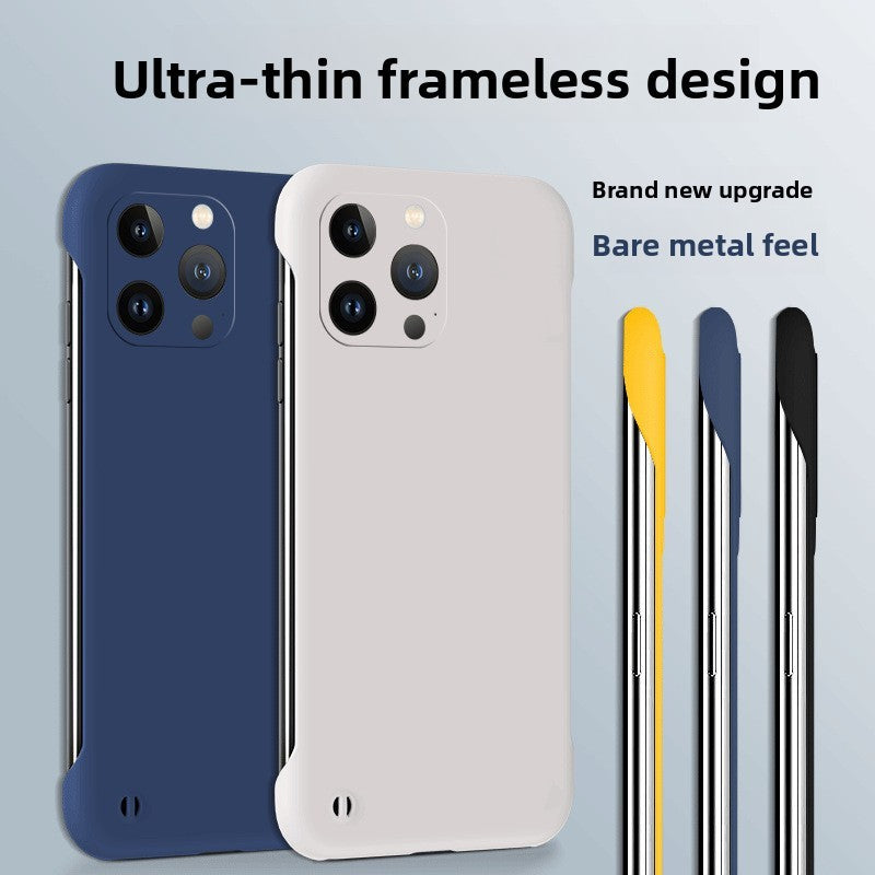 Suitable for Apple 17/16/15 half pack borderless phone case anti wear