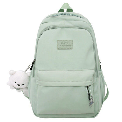 College Backpack Trendy Women Laptop School Bags Cute Girl Travel Book Bag